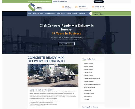 Click Concrete Ready Mix